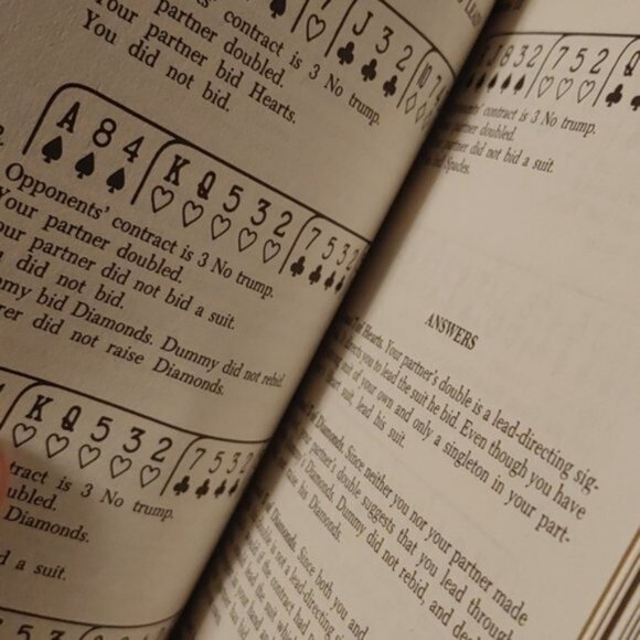 3/$13 Vintage Opening Leads and Signals in Contract Bridge 1969 by John Mallon - Picture 5 of 6